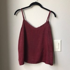 Hollister Lace Detail Tank Top